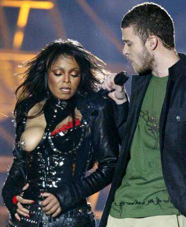 Janet Jackson's breast heard around the world.