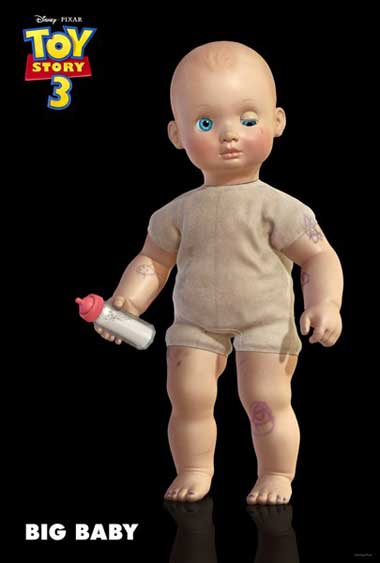 Creepy Big Baby from PIXAR's Toy Story 3