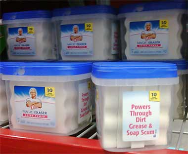 Mr. Clean Magic Eraser is really Mr. Landfill